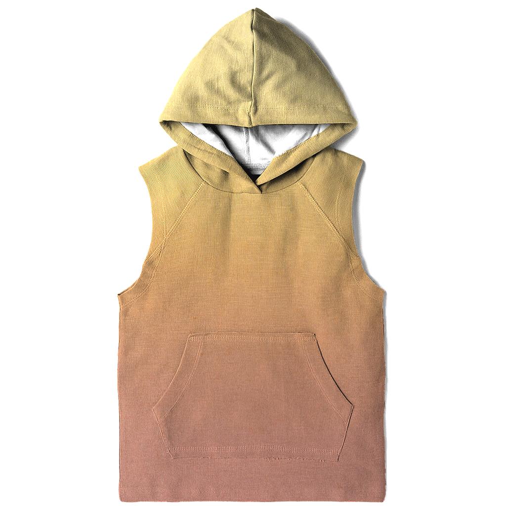 Sunrise Grain Fade embroidered hoodies