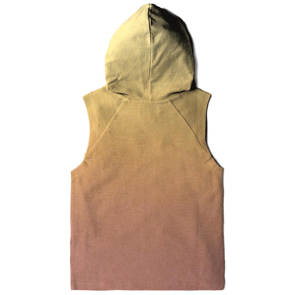 Sunrise Grain Fade embroidered hoodies