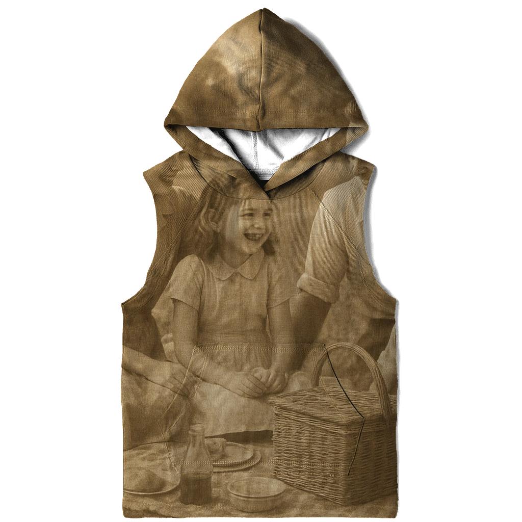 Sepia Family Picnic Photograph hoodie styles