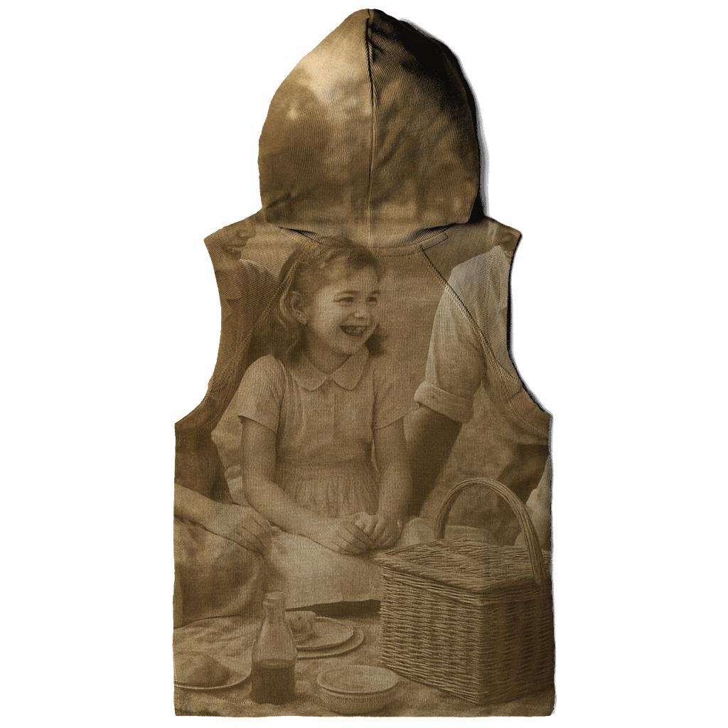 Sepia Family Picnic Photograph hoodie styles