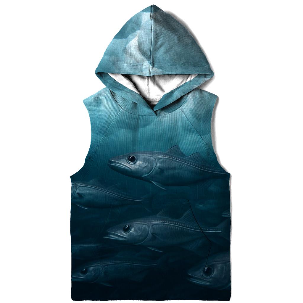 Under-Ice Forage Arctic Cod graphic hoodies