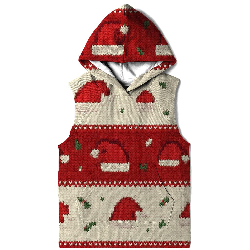 Santa Hat Scatter Bands Design hoodies fashion