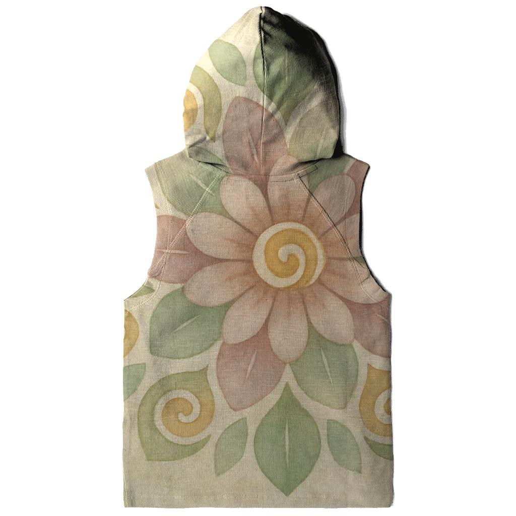 Quiet Bloom Mandala lightweight hoodies