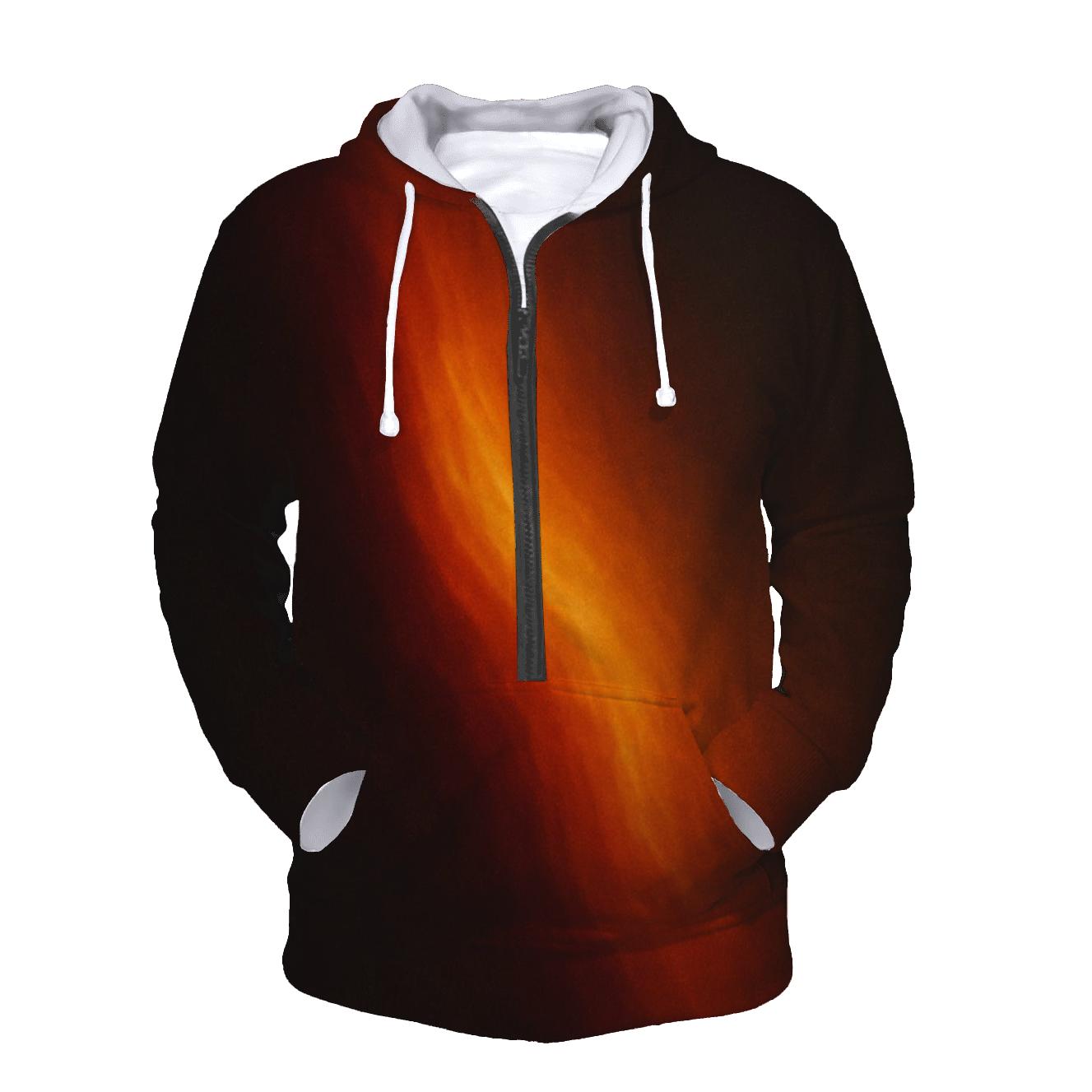 Molten Cascade printed hoodies