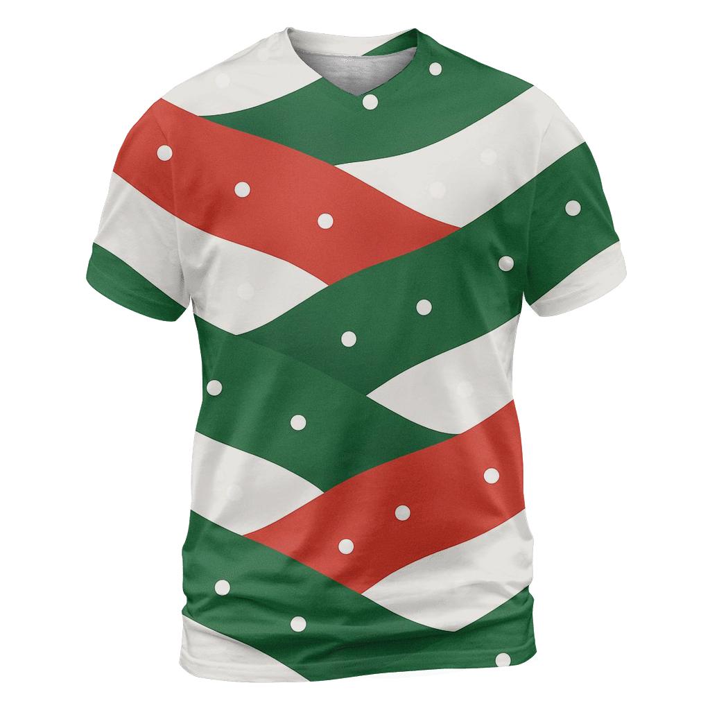 Snowfall Over Rolling Hills unique graphic print tees