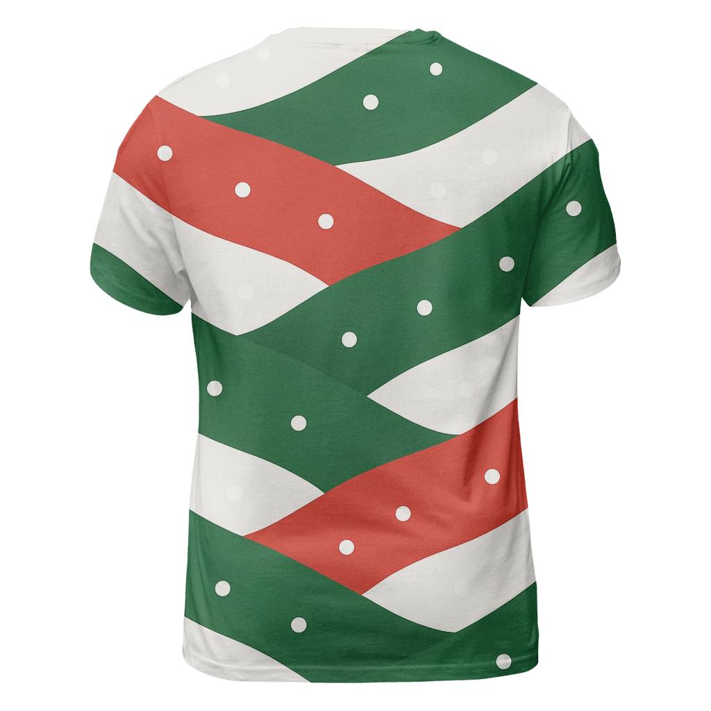 Snowfall Over Rolling Hills unique graphic print tees