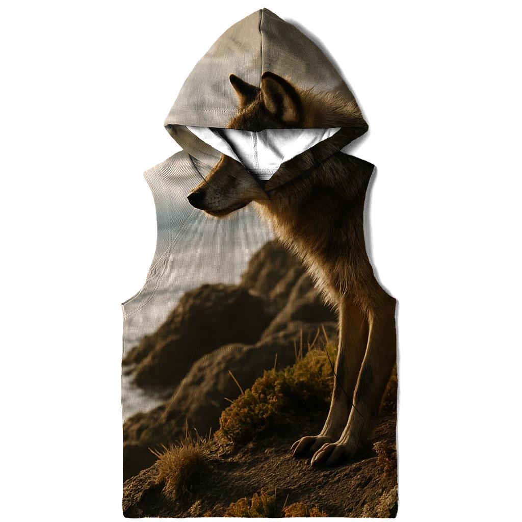 Coastal Cliff Sentinel custom hoodies