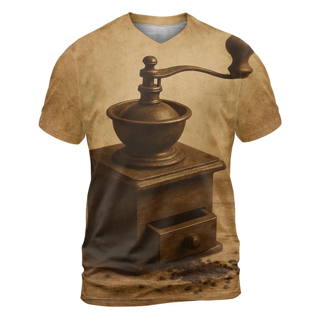 Vintage Mill Portrait trendy printed shirt styles