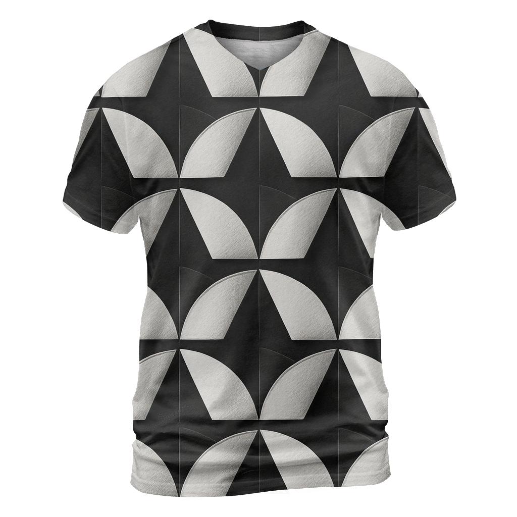 Filter Grid Geometry custom all-over print shirts