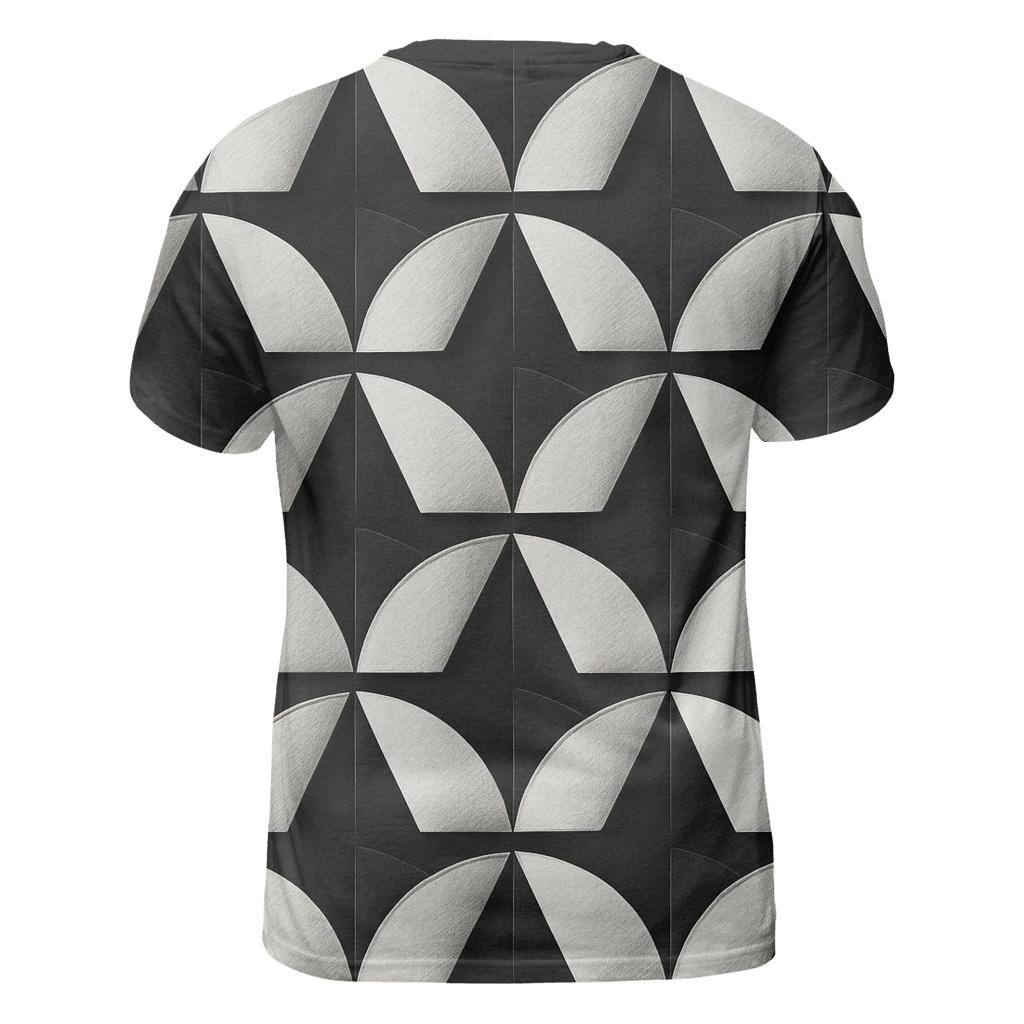 Filter Grid Geometry custom all-over print shirts