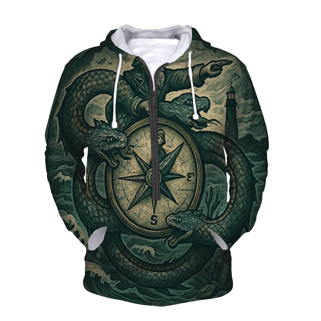 Oceanic Ouroboros Navigator designer hoodies