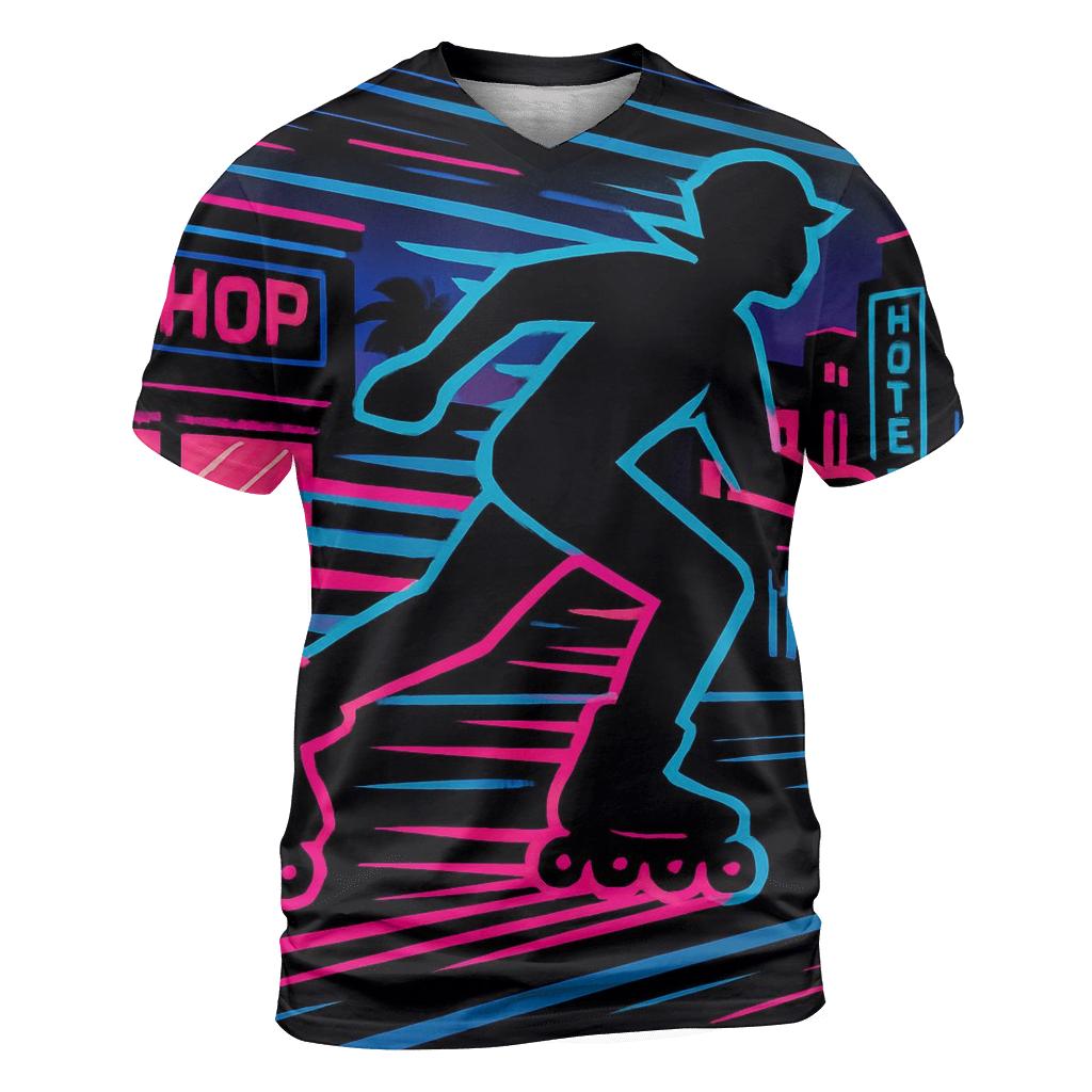 Laser Skate Street statement graphic shirts