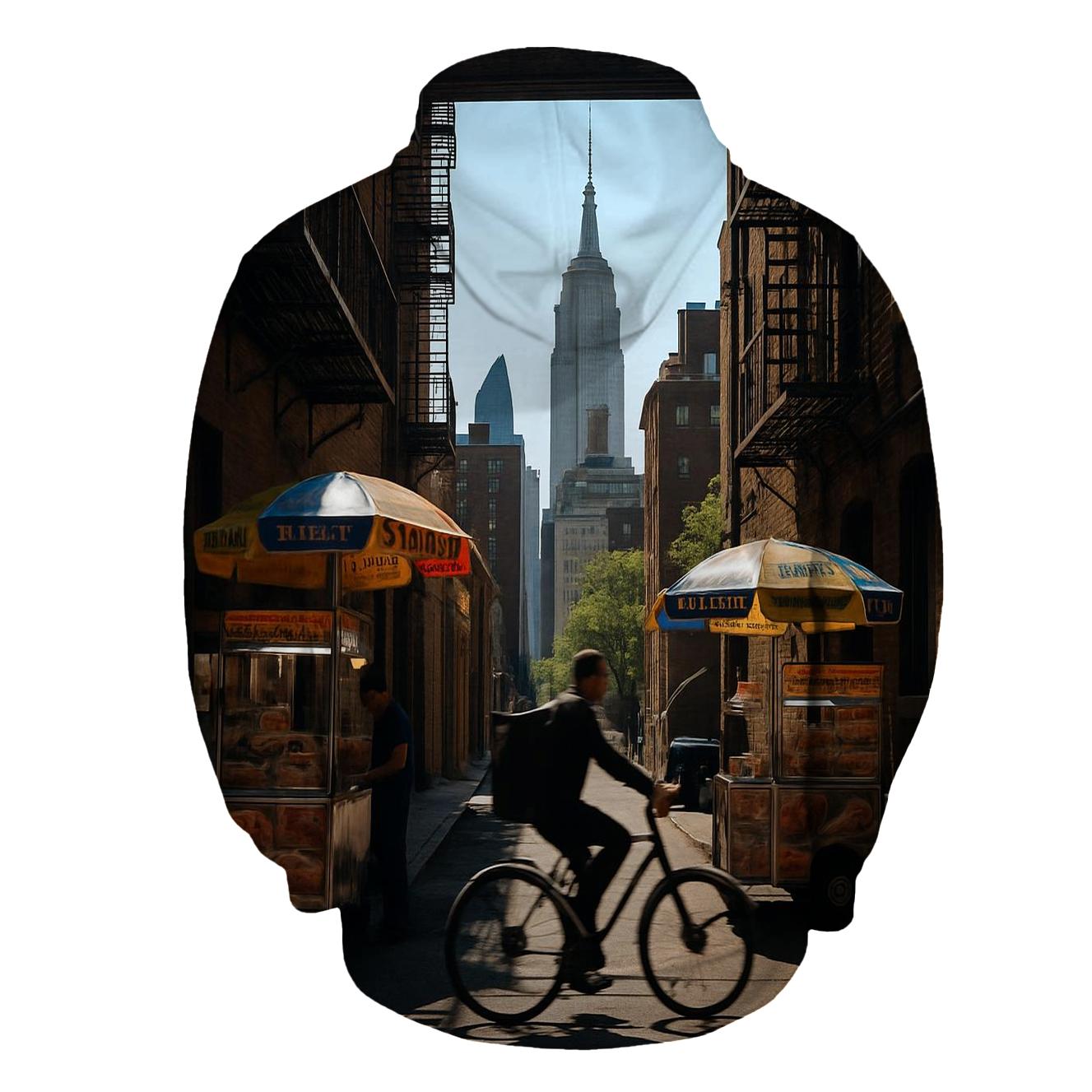 Lunch Hour Alleyway With Skyline Gap hoodie styles