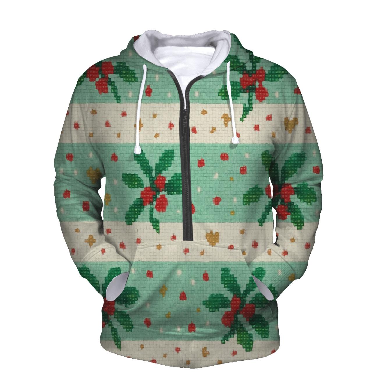 Merry Mistletoe Confetti Design hoodies fashion