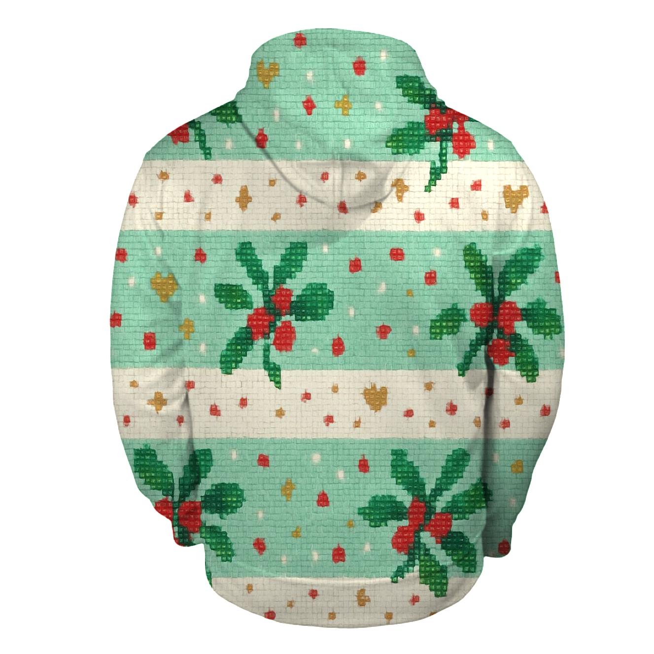 Merry Mistletoe Confetti Design hoodies fashion