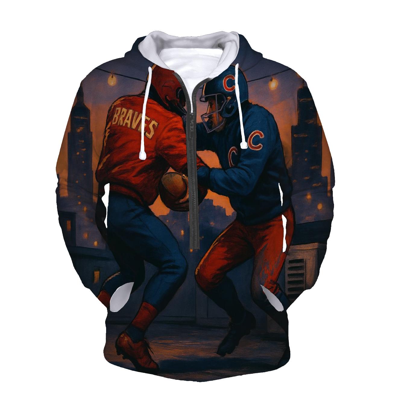 Rooftop Twilight Tackle heavyweight hoodies