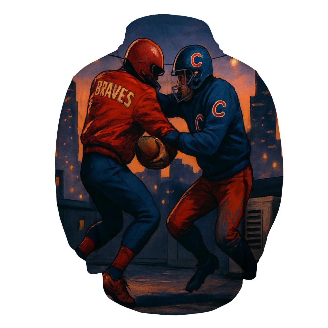 Rooftop Twilight Tackle heavyweight hoodies