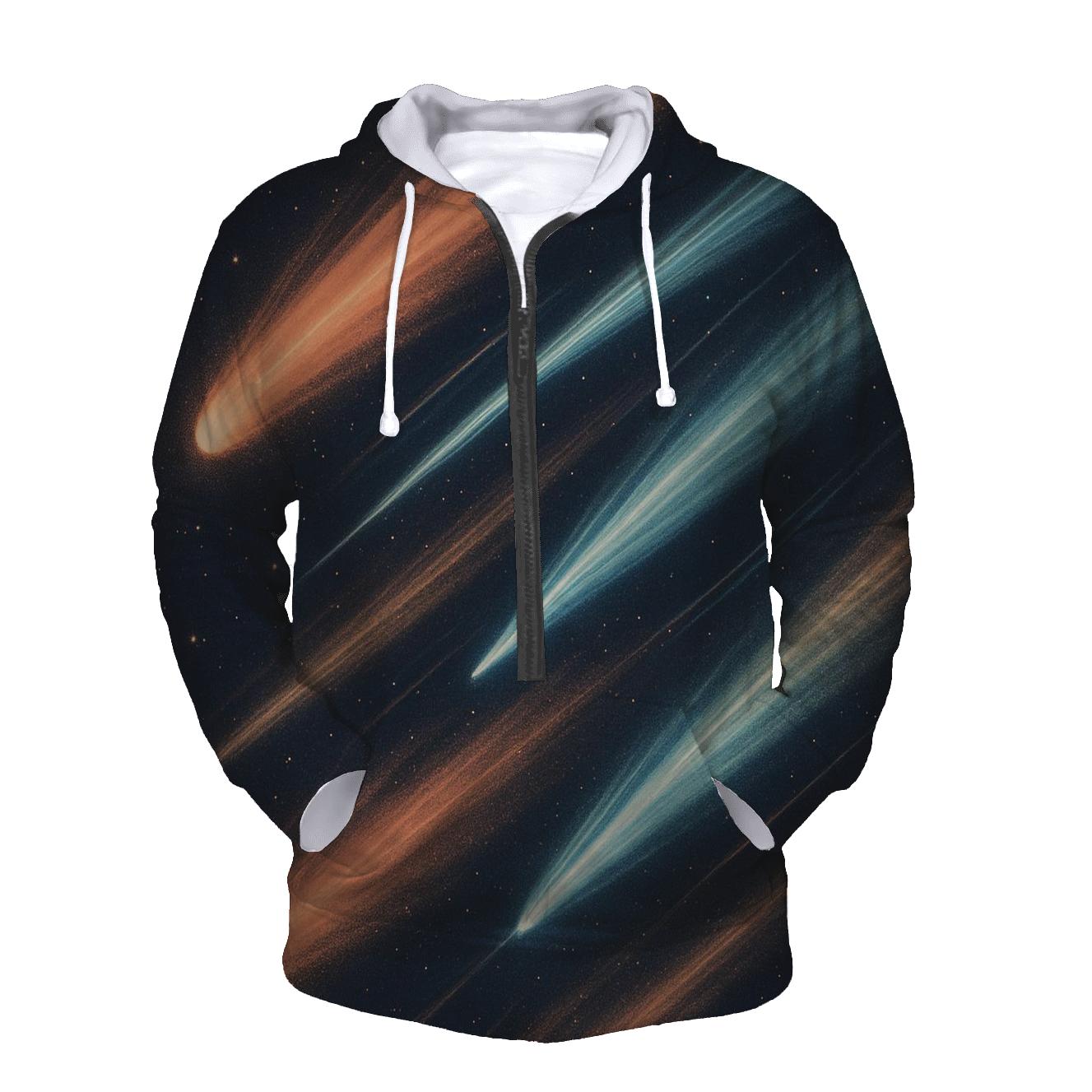 Comet Fan Overprint hoodies fashion