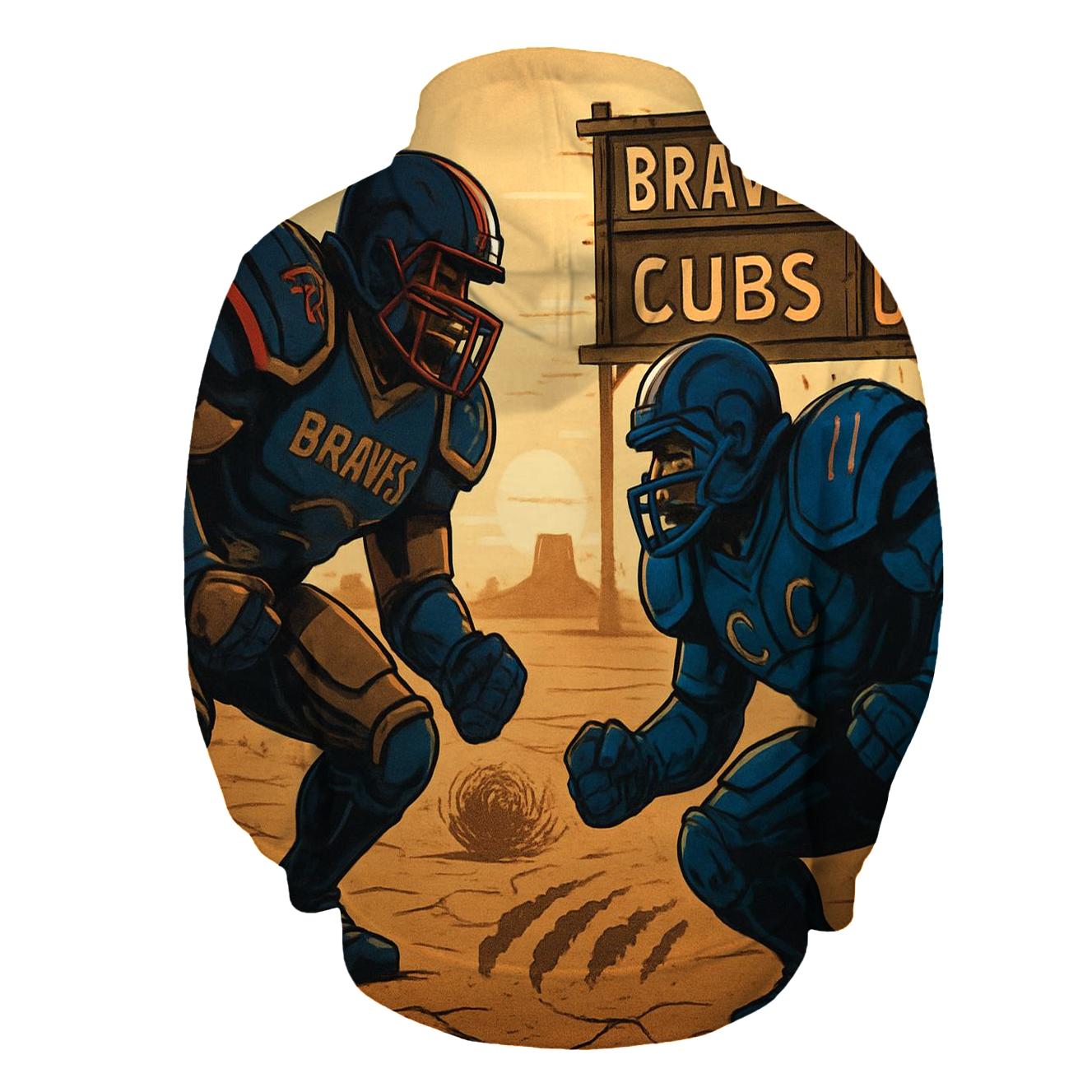 Desert Duel At Dusk hoodie designs