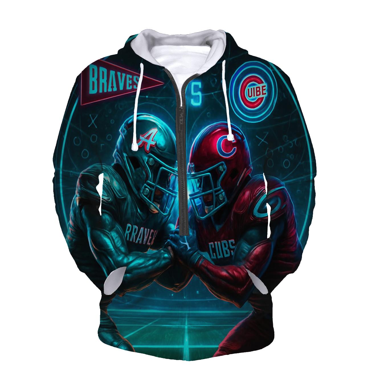 Futuristic Dome Clash hoodie designs