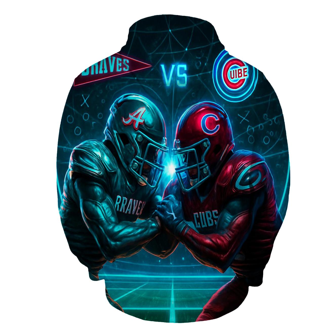 Futuristic Dome Clash hoodie designs