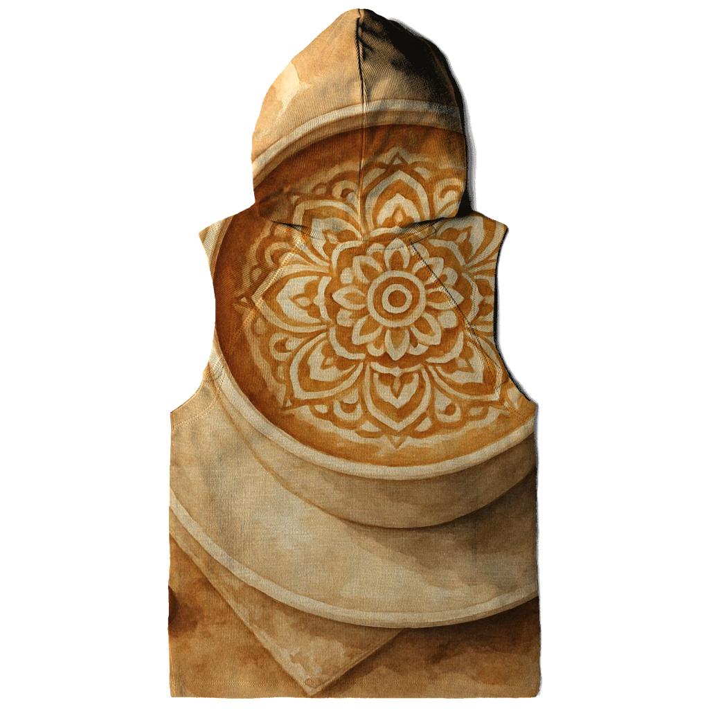 Latte Swirl Mandala hoodies fashion