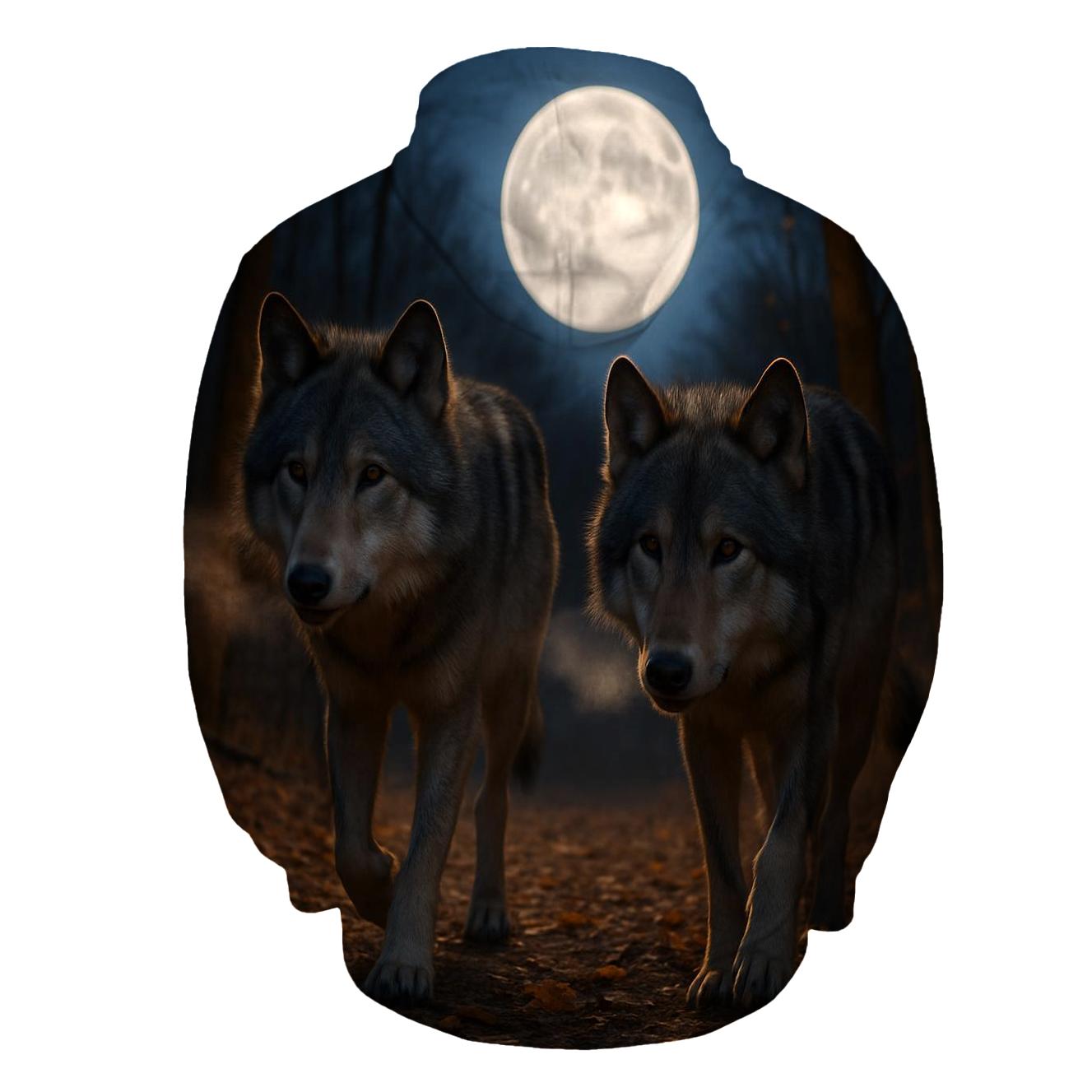 Autumn Moon Patrol pullover hoodies