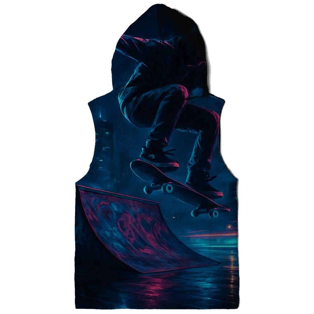 Urban Skate Night Ride printed hoodies