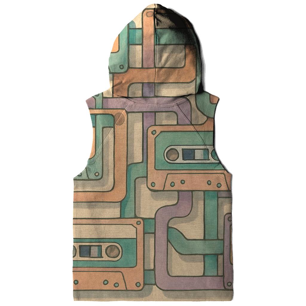 Cassette Maze Retro hoodies fashion