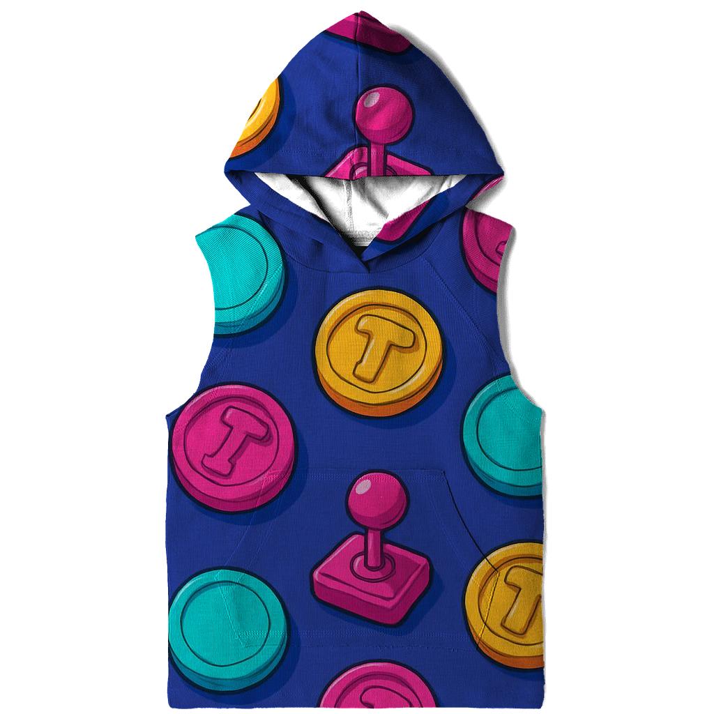 Arcade Token Pattern hoodie designs