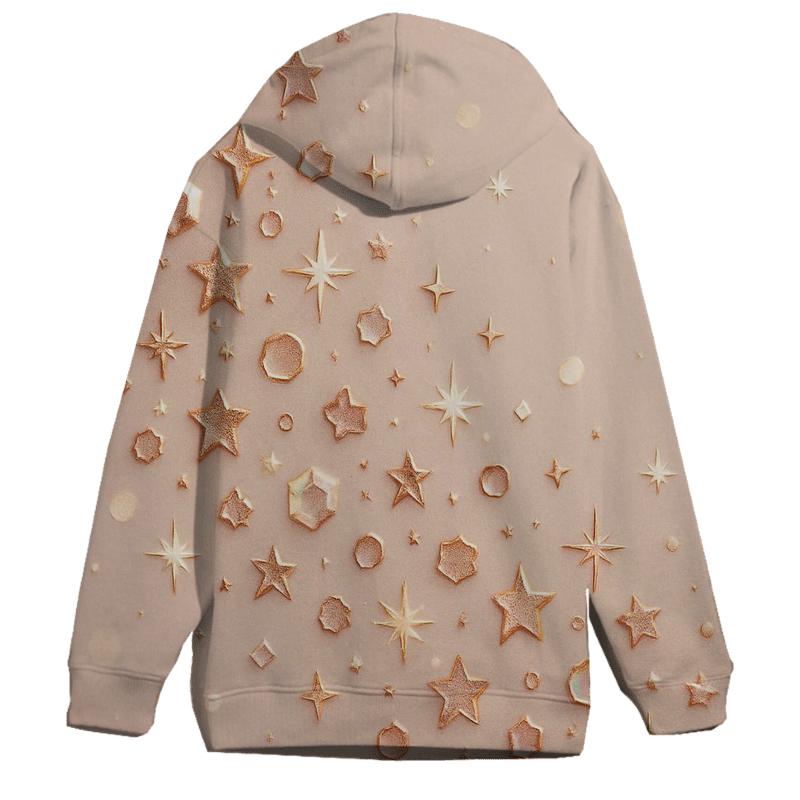 Celestial Confetti embroidered hoodies