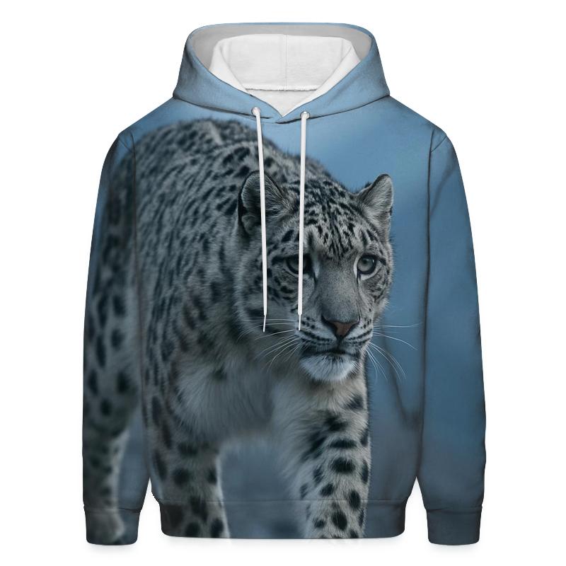 Ridge Ghost Snow Leopard graphic hoodies