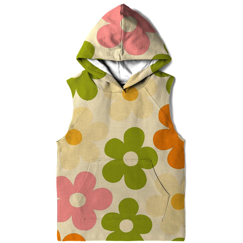 Funky Flower Power heavyweight hoodies