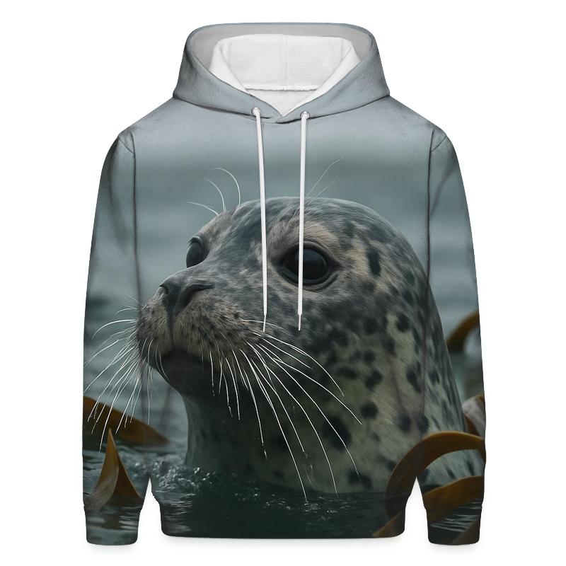 Kelp Cutwater Harbor Seal designer hoodies