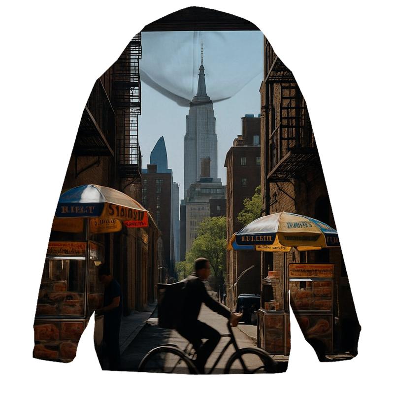 Lunch Hour Alleyway With Skyline Gap hoodie styles