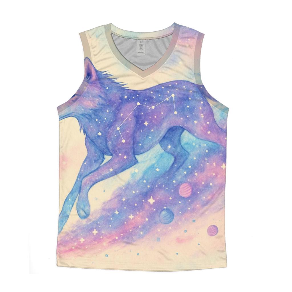 Stardust Tracker graphic print tank tops