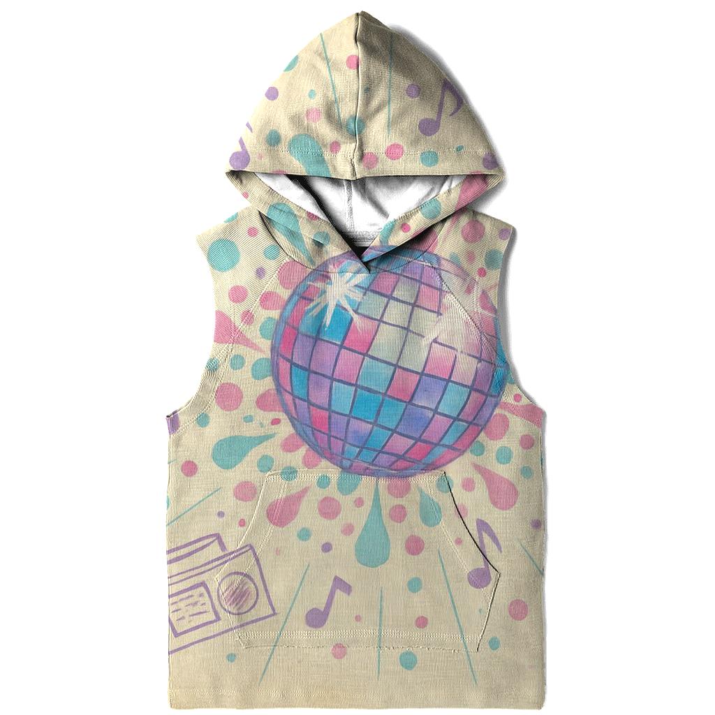 Disco Burst Confetti designer hoodies
