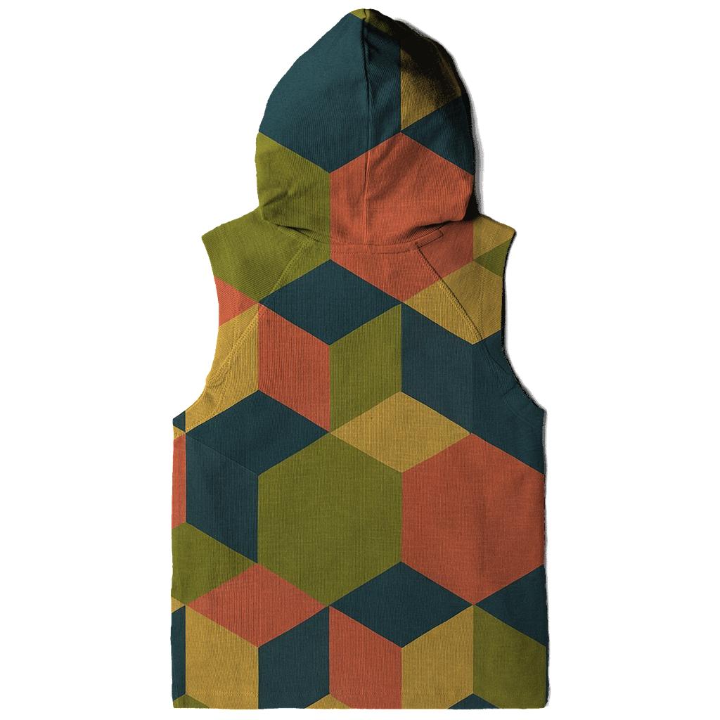 Mod Kaleidoscope Tiles lightweight hoodies