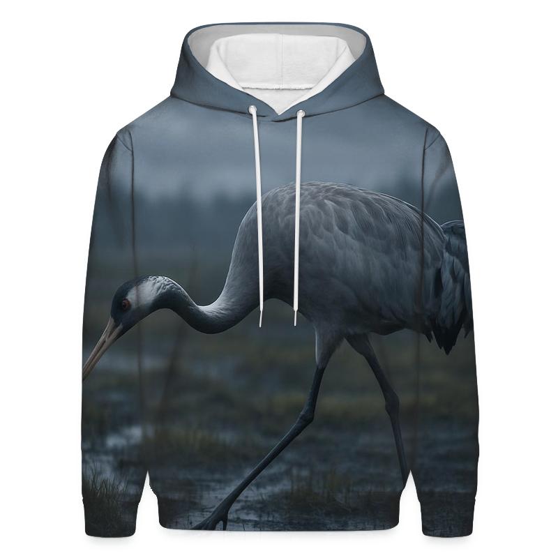 Bog Lantern Sphagnum Crane hoodie styles