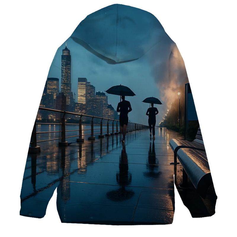 Rainwashed Riverside Twilight hoodies fashion