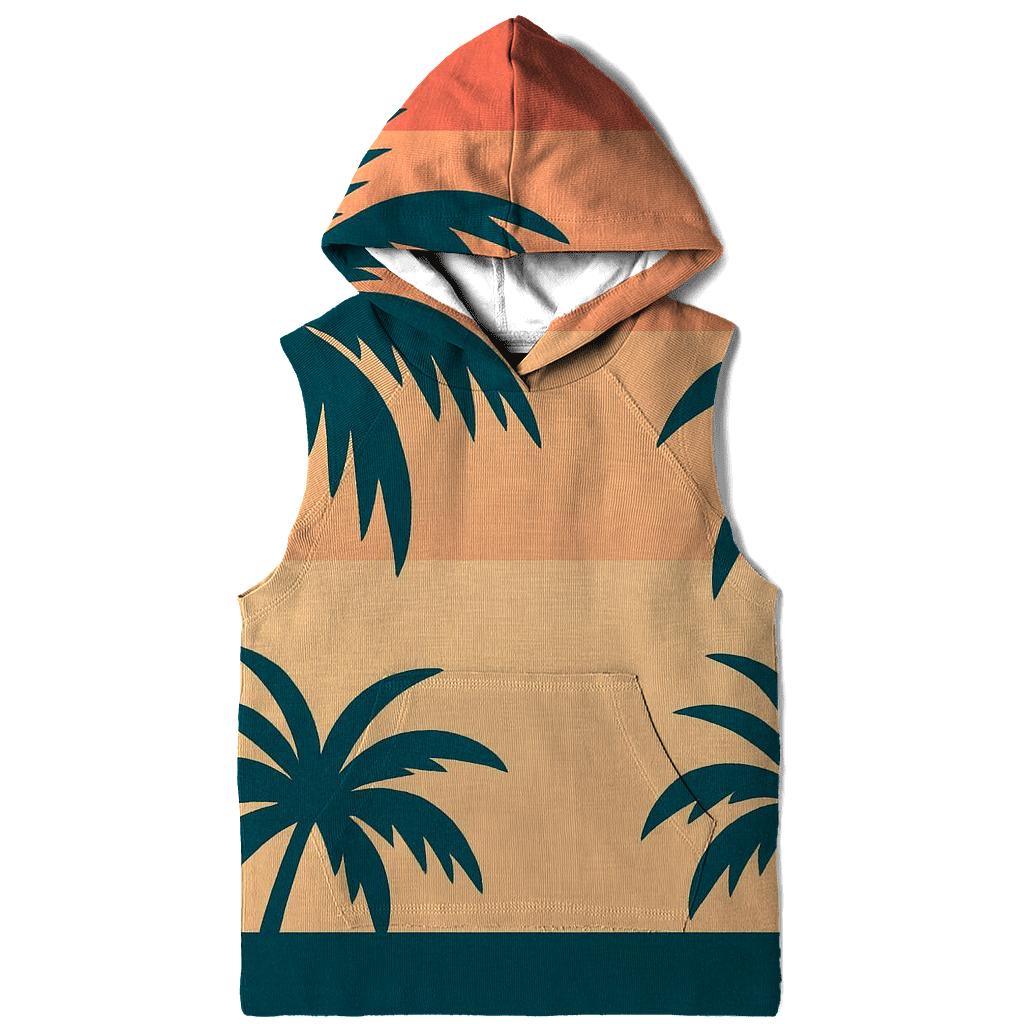 Sunset Palm Lines custom hoodies
