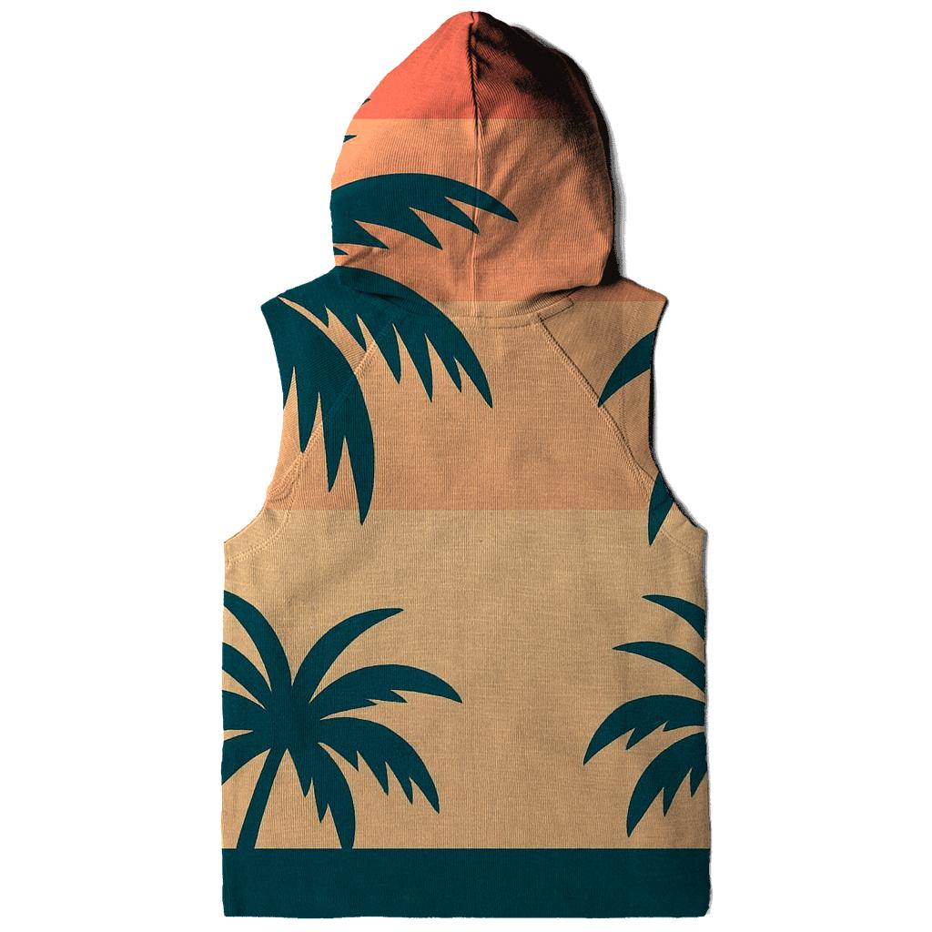 Sunset Palm Lines custom hoodies