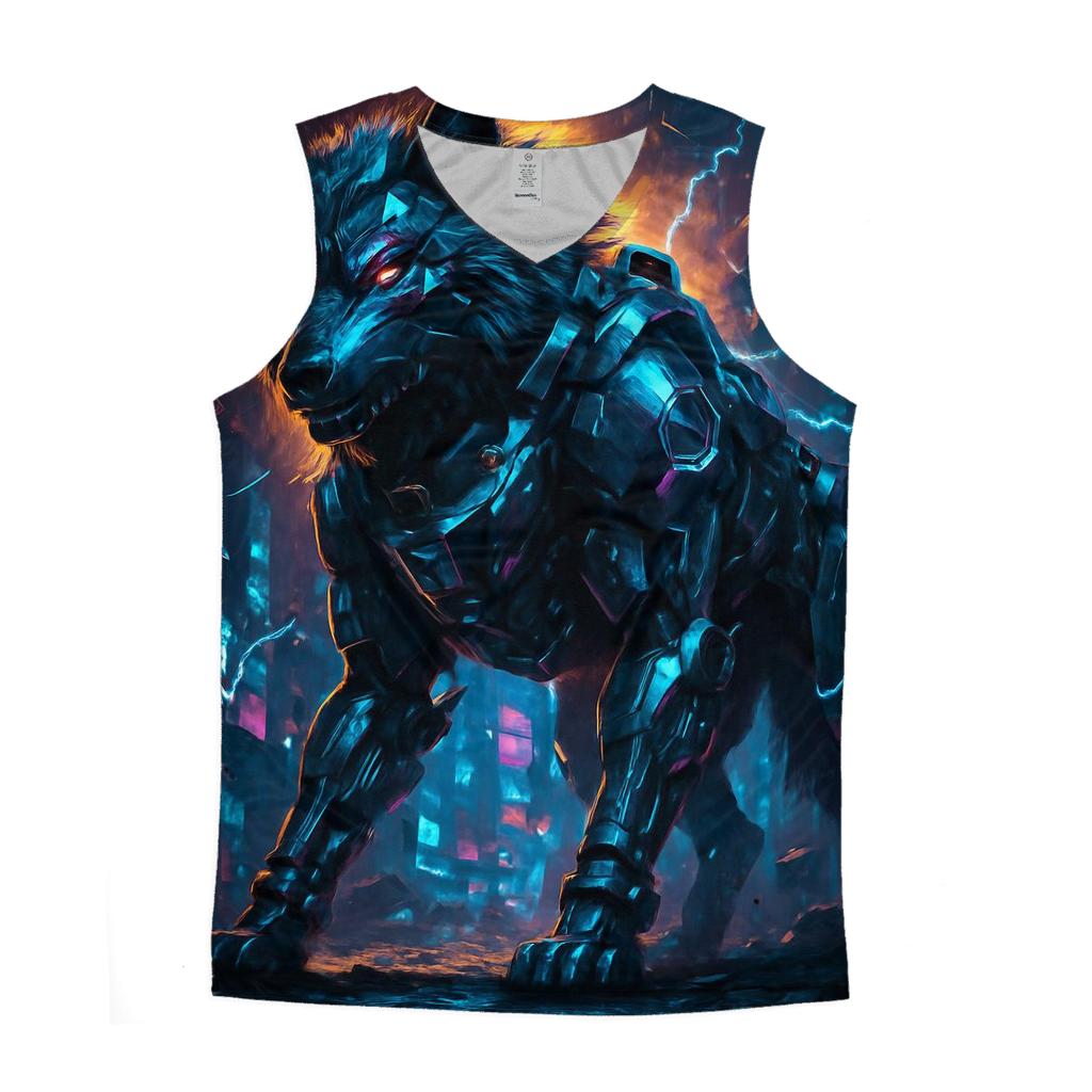 Iron Howl Mechanica trendy fitted tank tops