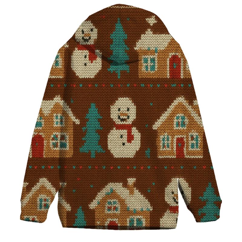 Gingerbread Village Parade Design hoodies fashion