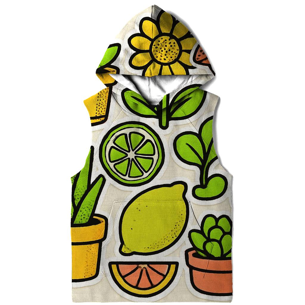 Pop Botanical Sticker Sheet heavyweight hoodies