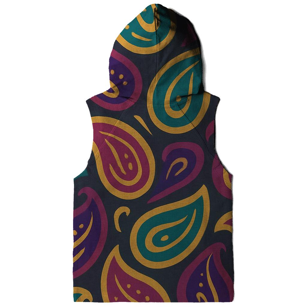 Electric Velvet Paisley hoodies fashion
