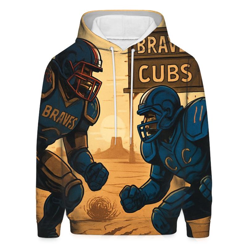 Desert Duel At Dusk hoodie styles