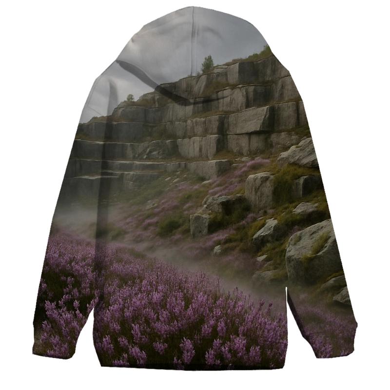 Highland Heather Quarry Patch pullover hoodies
