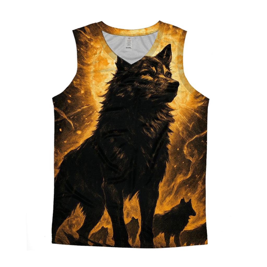 Solarflare Pack Leader graphic print tank tops