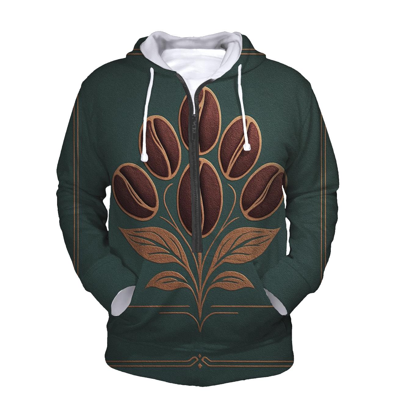 Bean Bloom Emblem pullover hoodies